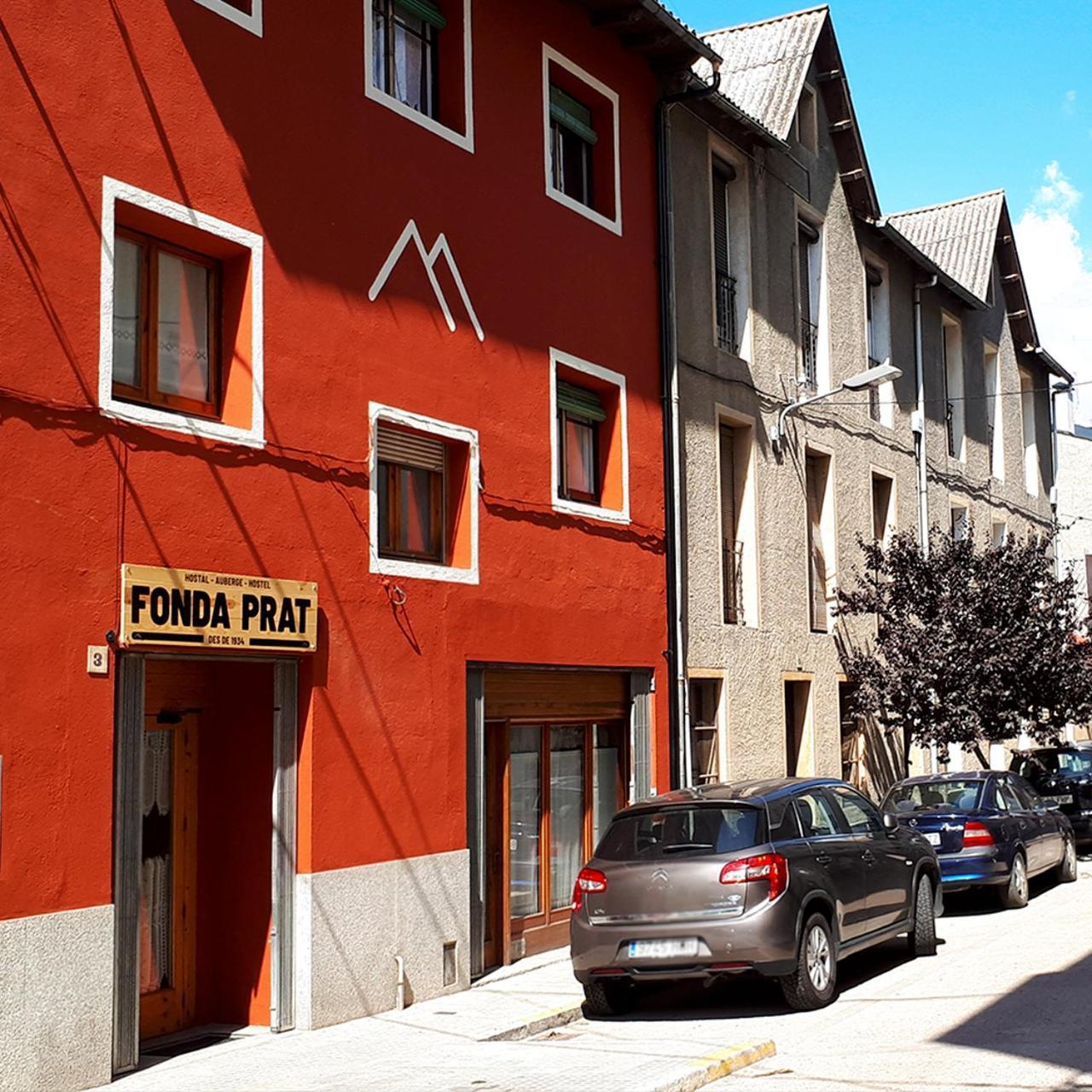Hostal Fonda Prat Puigcerdà Eksteriør billede